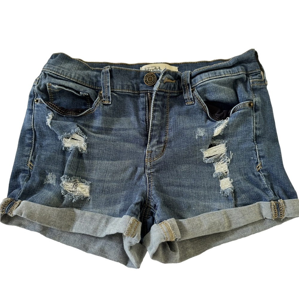 Mudd FLX Stretch Denim Shorts, size 3